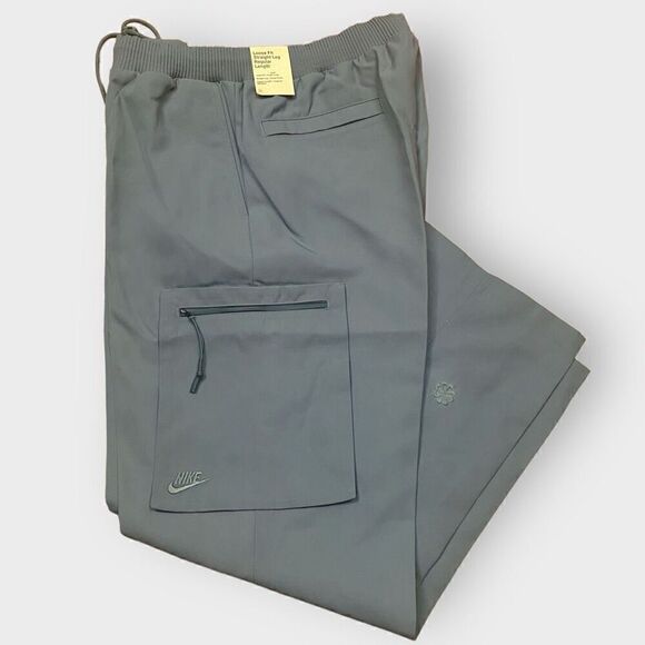 Nike Sportswear Tech Pack Dark Woven Utility Pants FB7525-068 Mens size Large - Picture 1 of 12